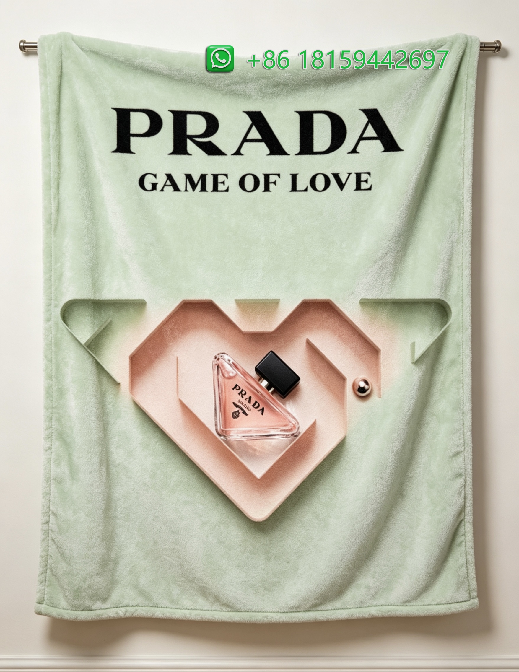 Prada Throw Blankets